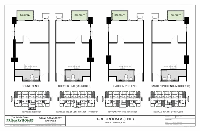 1-Bedroom Units